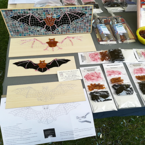 kit. mosaico pipistrello